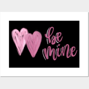 Be mine Valentine tag Posters and Art